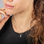 Pendant 750/18 K Yellow Gold Letter J - 2950.1J