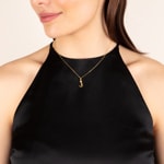 Pendentif or jaune 750/18 ct Lettre J - 1156.07577/0100