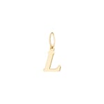 Pendant 750/18 K Yellow Gold Letter L - 2950.1L