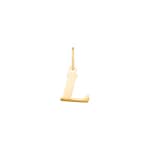 Pendentif or jaune 750/18 ct, Lettre L