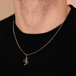 Pendant 750/18 K Yellow Gold Letter L - 2930L