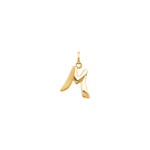 Anhänger 750/18 K Gelbgold, Buchstabe M