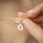 Anhänger 750/18 K Gelbgold, Buchstabe O - 2950.1O