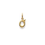 Pendentif or jaune 750/18 ct, Lettre O - 1156.05157/0152