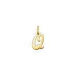 Pendentif or jaune 750/18 ct Lettre Q - AY5029