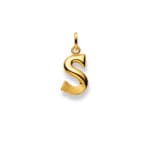 Anhänger 750/18 K Gelbgold, Buchstabe S