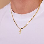Pendant 750/18 K Yellow Gold, Letter T - 1156.07577/0200