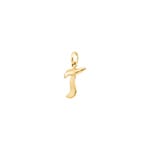 Pendant 750/18 K Yellow Gold, Letter T - 1156.07577/0200