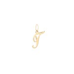 Pendant 750/18 K Yellow Gold, Letter T - 2930T