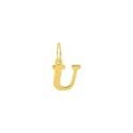 Anhänger 750/18 K Gelbgold Buchstabe U