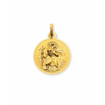 Pendentif or jaune 750/18 ct, Christophorus - AME104216