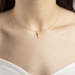 Pendant 750/18 K Yellow Gold Cornicello - 1156.06711/0006