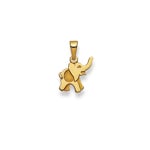 Pendentif or jaune 750/18 ct, Éléphant