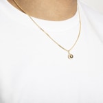 Pendant 750/18 K Yellow Gold Football - 1156.06686/0007