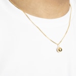 Pendant 750/18 K Yellow Gold Football - 1156.08535/0001