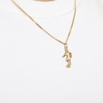 Pendant 750/18 K Yellow Gold Football Player - 1156.08522/0001