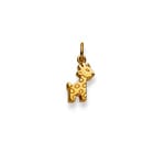 Anhänger 750/18 K Gelbgold, Giraffe