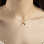 Pendant 750/18 K Yellow Gold, Faith, Hope and Charity - 1156.07172/0004