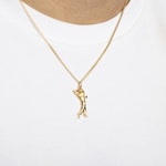 Anhänger 750/18 K Gelbgold Golfspieler - 1156.07636/0001