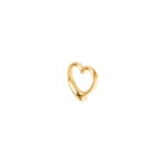 Pendant 750/18 K Yellow Gold Heart - 1156.05925/0007