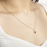 Pendentif or jaune 750/18 ct Cœur - 1156.07178/0004