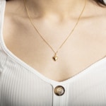 Pendant 750/18 K Yellow Gold Heart - 1156.08090/0001