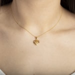 Anhänger 750/18 K Gelbgold Herz - 1156.08423/0001