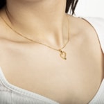 Pendentif or jaune 750/18 ct Cœur - 1156.08430/0001