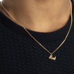 Anhänger 750/18 K Gelbgold, Hobel - 1156.08538/0001