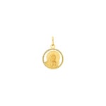 Anhänger 750/18 K Gelbgold Jungfrau Maria mit Kind - 20892