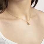 Pendentif or jaune 750/18 ct, Trèfle - 1156.05366/0005
