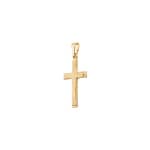 Pendant 750/18 K Yellow Gold, Cross - 1158.02364/0002
