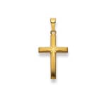 Pendentif or jaune 750/18 ct, Croix - 1158.03081/0001