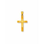 Anhänger 750/18 K Gelbgold, Kreuz