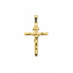 Anhänger 750/18 K Gelbgold, Kreuz