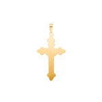 Pendant 750/18 K Yellow Gold Cross - AKR1041