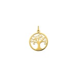 Pendentif or jaune 750/18 ct Arbre de vie Ø 20mm - AY1005