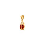 Pendentif or jaune 750/18 ct Coccinelle - GLYPND3947