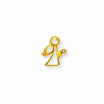 Anhänger 750/18 K Gelbgold mit Diamant, Schutzengel