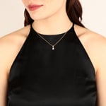 Pendant 750/18 K Yellow Gold with Diamonds 0.18 ct H/si - AN-54563-GG