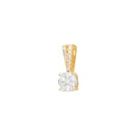 Pendant 750/18 K Yellow Gold with Diamonds 0.18 ct H/si - AN-54563-GG