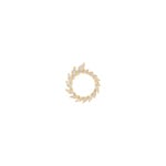 Anhänger 750/18 K Gelbgold mit Diamanten 0.25 ct H/si