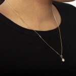 Anhänger 750/18 K Gelbgold mit Zirkonia - 1151.07551/0001