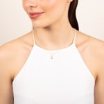 Pendentif or jaune 750/18 ct Lettre Z avec zircones - 2960.1Z