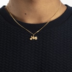 Pendant 750/18 K Yellow Gold Motorcycle - 1156.08525/0001