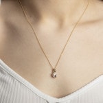 Anhänger 750/18 K Gelbgold Ø 7.5mm, Süsswasser-Kulturperle - 1151.06759/0002