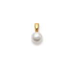 Pendant 750/18 K Yellow Gold Ø 8.0mm, Freshwater Pearl - 1151.07234/0001
