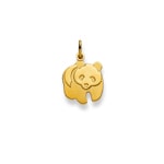 Pendentif or jaune 750/18 ct, Panda
