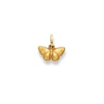 Anhänger 750/18 K Gelbgold, Schmetterling
