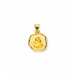 Pendentif or jaune 750/18 ct, Ange gardien